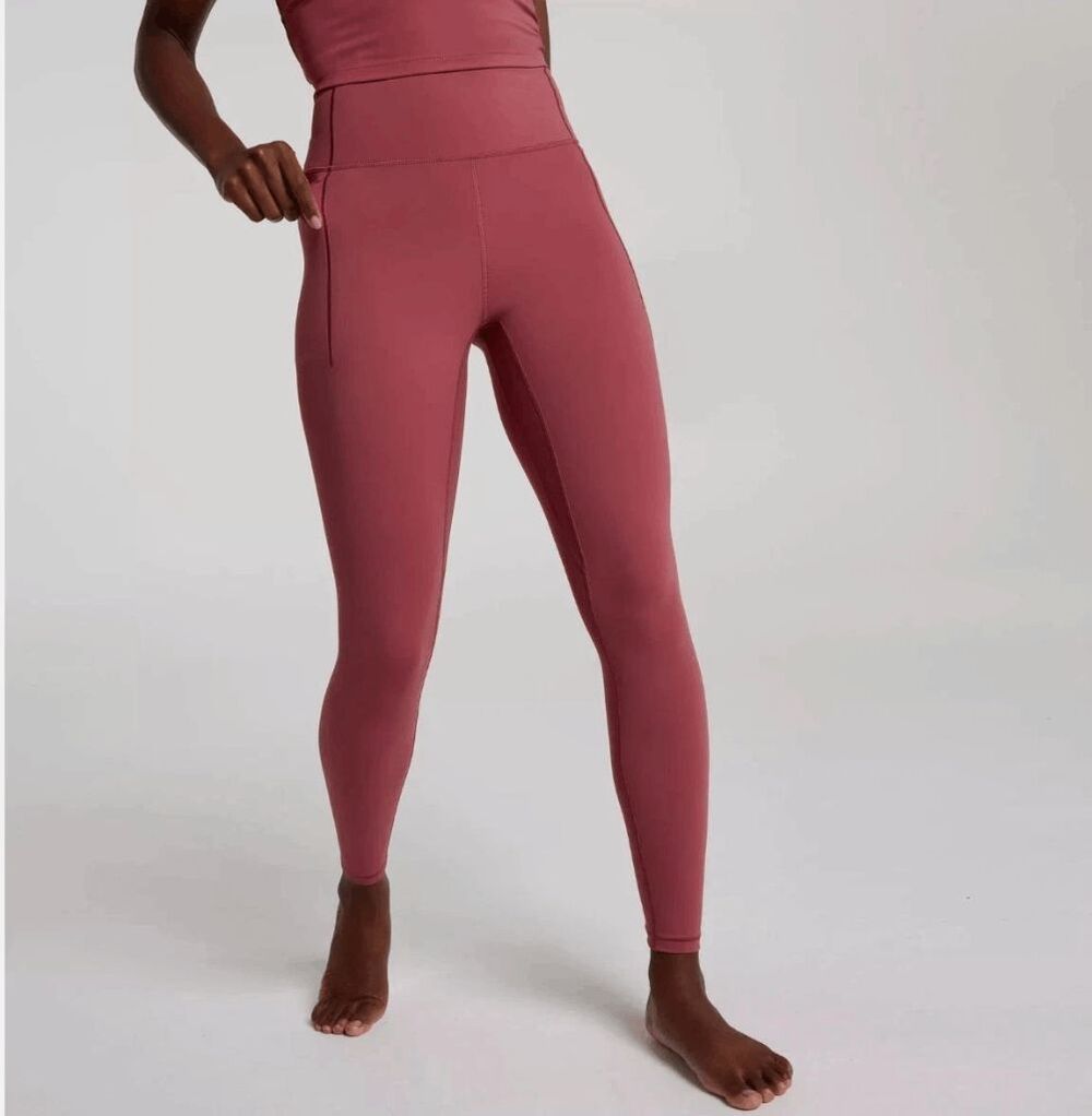 CALIA Women's Inspire High Rise 7/8 Legging Red Nectar Size XXS